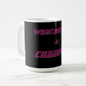 "Trainiere" wie ein Champion-Serie Kaffeetasse (Vorderseite Links)