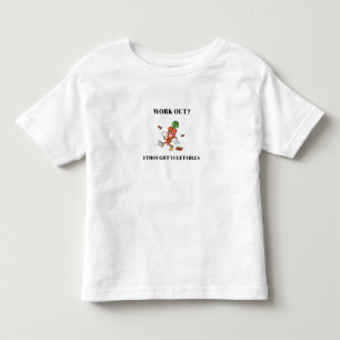 Trainieren? Ich dachte Gemüse Kleinkind T-shirt