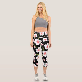Trainieren Sie farbenfrohe Bläseryoga Capri Leggings