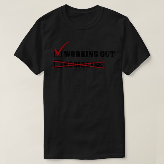 Trainieren T-Shirt (Design vorne)