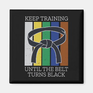 Training behalten, bis der Gürtel die Black Martia Magnet