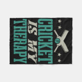 Training Cricket Player Cricket Fleecedecke (Vorderseite (Horizontal))