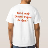 TRAINING DES ANHÄNGER-TRASHIN T-Shirt (Rückseite)