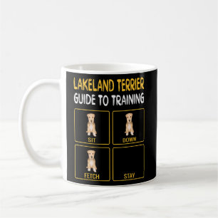 Training Dog Lake Land Terrier Kaffeetasse