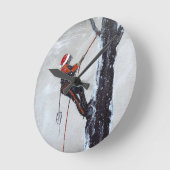 Training for the task ahead runde wanduhr (Winkel)