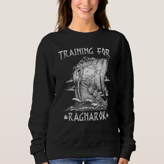 Training für Ragnarok I Valhalla Viking Sweatshirt (Vorderseite)