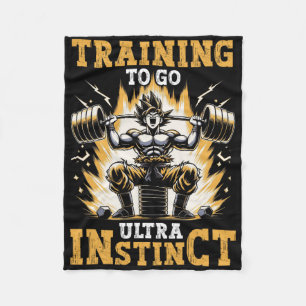 Training für ultra Instinkt Gymnastik Fleecedecke