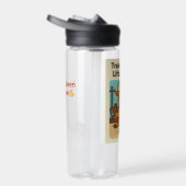 Training Hard. Licht heben. - Bullios Mighty Si Trinkflasche (Rechts)