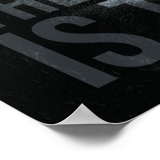 Training ist wie der Kampf gegen einen Gorilla - T Poster (Ecke)