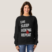 Training Jab Upper Cut Punch Knock Down 5 Sweatshirt (Vorne ganz)