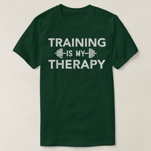 Training meiner Therapie Arbeit Inspiration Moti T-Shirt (Design vorne)