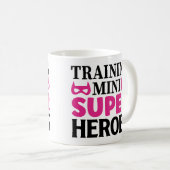 Training Mini Superhelden Lehrer Geschenk Kaffeetasse (VorderseiteRechts)