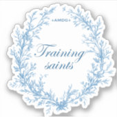 Training Saints Vinyl-Aufkleber Aufkleber (Vorderseite)