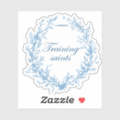 Training Saints Vinyl Decal Sticker (Blatt)