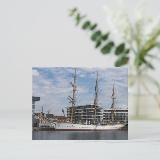 Training ship Germany Postkarte (Stehend Vorderseite)