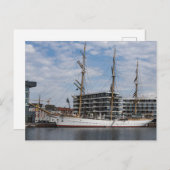 Training ship Germany Postkarte (Vorne/Hinten)