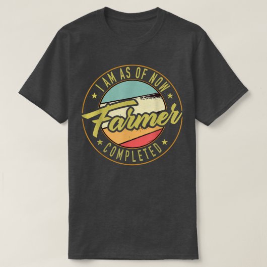 Training to become a farmer T-Shirt (Design vorne)