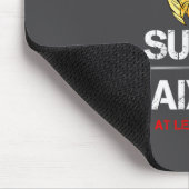 Training To Become A Super Saiyajin - Fun Fitness  Mousepad (Ecke)