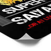 Training To Become A Super Saiyajin - Fun Fitness  Poster (Ecke)