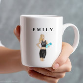 Training, Yoga, Brauch Jumbo-Tasse