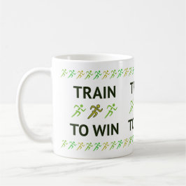 Training zum Spaß beim Laufen Kaffeetasse