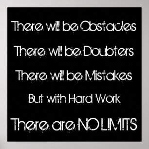 Trainings-Motivations-Plakat Poster