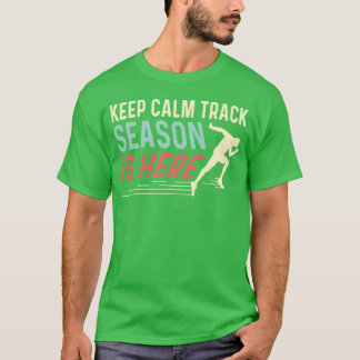 Trainings­saison-Sport-Trainer-Geschenk Retro-Mädc T-Shirt