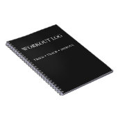 Trainings-Tracker & Trainingsjournal Notizblock (Rechte Seite)