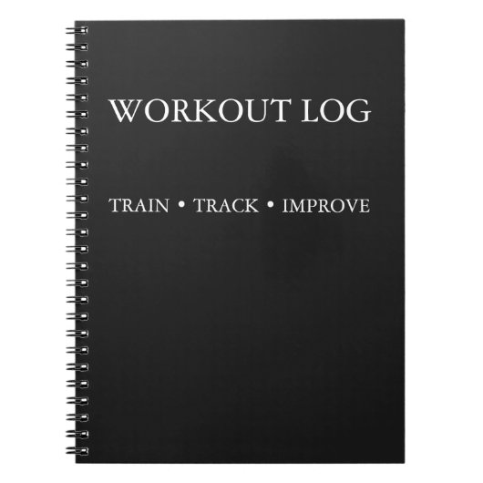 Trainings-Tracker & Trainingsjournal Notizblock (Vorderseite)