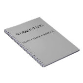 Trainings-Tracker & Trainingsjournal Notizblock (Rechte Seite)