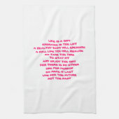 TRAININGS-TUCH KÜCHENTUCH (Vertikal)