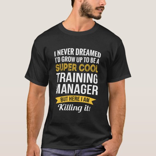 Trainingsalter T-Shirt (Vorderseite)