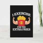 Trainingsfreunde - Funny Workout Fitness Meme Karte (Vorderseite)
