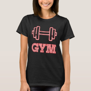 Trainingsgewicht für Gymnastik Coole Fitness heben T-Shirt