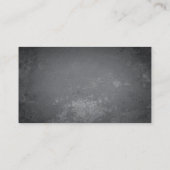 Trainingsgrundel für Kaninchen Visitenkarte (Rückseite)