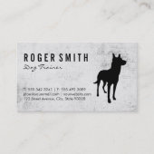 Trainingsgrundel für Kaninchen Visitenkarte (Vorderseite)