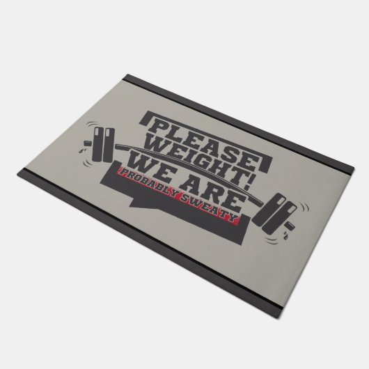 Trainingsgymnastik im Freien, Gym Doormat - Gymer Fußmatte (Schrägansicht)