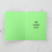 Trainingskarte, Danke Karte (Innenseite)