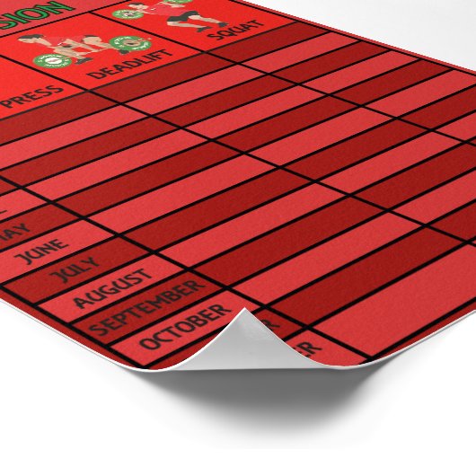 Trainingskarte/ Poster (Ecke)