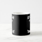 Trainingskraft für Motorradlenker Kaffeetasse (Mittel)