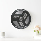 Trainingskurse für Gymnastikleiterin für Fitness Große Wanduhr (Zuhause)