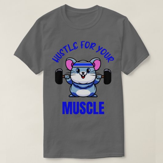 Trainingsleichttraining Funny Bodybuilder T-Shirt (Design vorne)