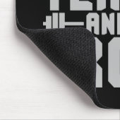 Trainingsmotivation - Blut, Schweiß, Tränen und Ei Mousepad (Ecke)