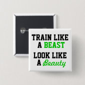 Trainingsmotivation Button (Vorne & Hinten)
