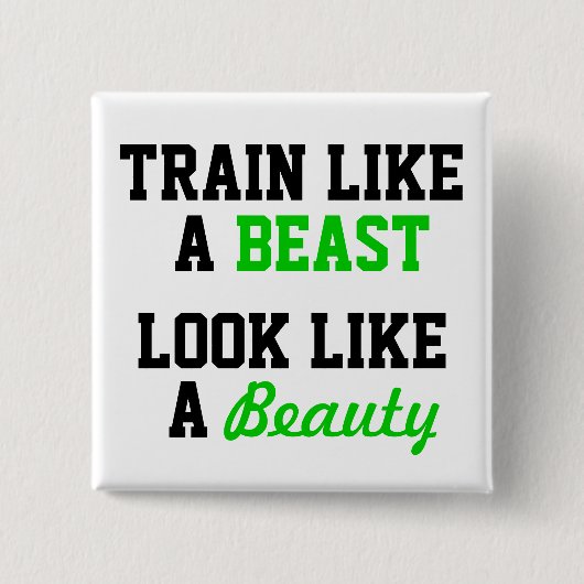 Trainingsmotivation Button (Vorderseite)