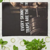 Trainingsmotivation - Fallen - Training Handtuch (Gefaltet)