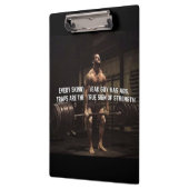 Trainingsmotivation - Fallen - Training Klemmbrett (Links)