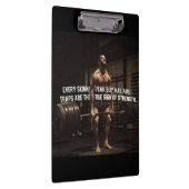 Trainingsmotivation - Fallen - Training Klemmbrett (Rechts)