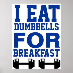 Trainingsmotivation Poster