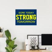 Trainingsmotivation Poster (Heimbüro)